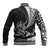 Personalised Polynesian Baseball Jacket Bulldog With Polynesian Patterns LT7 - Polynesian Pride