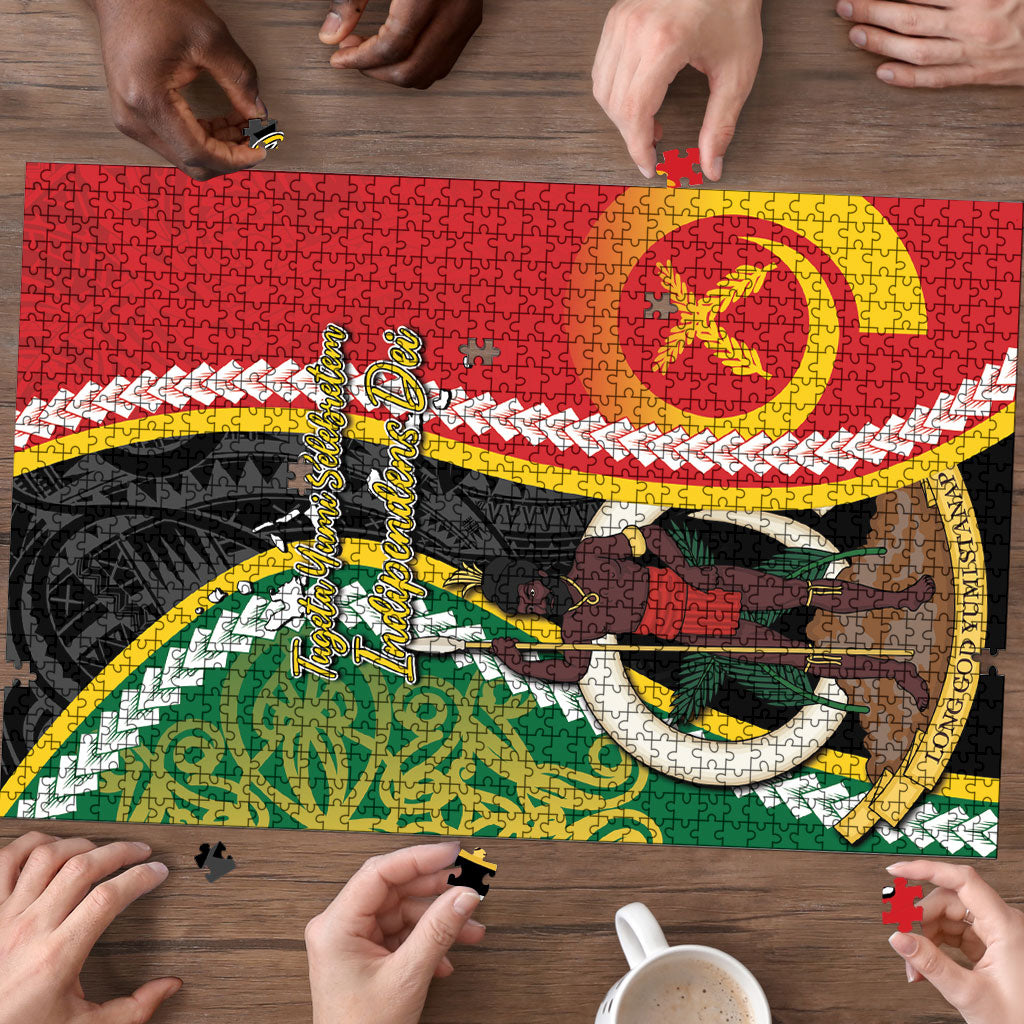 Ni-Vanuatu Indipendens Dei Celebretem Puzzle Yumi Yumi Yumi LT7 - Polynesian Pride