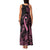 Polynesian Pink Power Family Matching Tank Maxi Dress and Hawaiian Shirt Breast Cancer Ribbon Turtle and Flowers