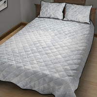 Samoa White Sunday Quilt Bed Set Hibiscus Special LT7 - Polynesian Pride