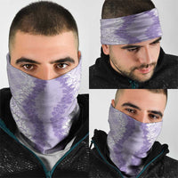 Hawaii Aloha Plumeria Lei Lavender Palaka Neck Gaiter LT7 - Polynesian Pride