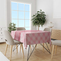 Hawaii Aloha Plumeria Lei Pink Palaka Tablecloth LT7 - Polynesian Pride