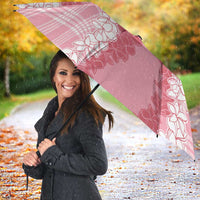Hawaii Aloha Plumeria Lei Pink Palaka Umbrella LT7 - Polynesian Pride