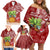 Mele Kalikimaka Hawaii Christmas Family Matching Off Shoulder Short Dress and Hawaiian Shirt Pineapple Party LT7 - Polynesian Pride