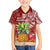 Mele Kalikimaka Hawaii Christmas Family Matching Off Shoulder Short Dress and Hawaiian Shirt Pineapple Party LT7 Son's Shirt Red - Polynesian Pride