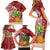 Mele Kalikimaka Hawaii Christmas Family Matching Short Sleeve Bodycon Dress and Hawaiian Shirt Pineapple Party LT7 - Polynesian Pride