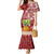 Mele Kalikimaka Hawaii Christmas Mermaid Dress Pineapple Party LT7 Women Red - Polynesian Pride