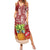 Mele Kalikimaka Hawaii Christmas Summer Maxi Dress Pineapple Party LT7 Women Red - Polynesian Pride