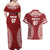 Personalized Mate Maa Tonga Rugby Couples Matching Off Shoulder Maxi Dress and Hawaiian Shirt Ofa Atu Tonga