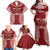 Personalized Mate Maa Tonga Rugby Family Matching Off Shoulder Maxi Dress and Hawaiian Shirt Ofa Atu Tonga