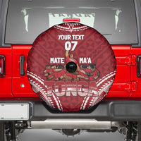 Personalized Mate Maa Tonga Rugby Spare Tire Cover Ofa Atu Tonga LT7 - Polynesian Pride