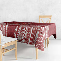 Personalized Mate Maa Tonga Rugby Tablecloth Ofa Atu Tonga LT7 - Polynesian Pride