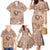 Hawaii Plumeria Family Matching Mermaid Dress and Hawaiian Shirt Hau'oli la Makuahine Beige LT7 - Polynesian Pride