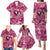 Hawaii Plumeria Family Matching Puletasi and Hawaiian Shirt Hau'oli la Makuahine Rosy LT7 - Polynesian Pride