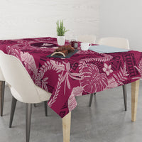 Hawaii Plumeria Tablecloth Hau'oli la Makuahine Rosy LT7 - Polynesian Pride