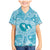 Hawaii Plumeria Family Matching Mermaid Dress and Hawaiian Shirt Hau'oli la Makuahine Turquoise LT7 Son's Shirt Turquoise - Polynesian Pride