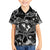 Hawaii Plumeria Family Matching Short Sleeve Bodycon Dress and Hawaiian Shirt Hau'oli la Makuahine Monochrome LT7 Son's Shirt Black - Polynesian Pride