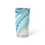 Polynesia Humpback Whale Tumbler Cup Tropical Plumeria Turquoise