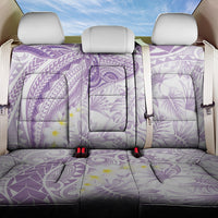 Polynesia Humpback Whale Back Car Seat Cover Tropical Plumeria Lavender LT7 One Size Lavender - Polynesian Pride
