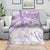 Polynesia Humpback Whale Blanket Tropical Plumeria Lavender