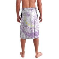 Polynesia Humpback Whale Lavalava Tropical Plumeria Lavender LT7 - Polynesian Pride
