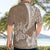 Personalised Polynesian Pacific Bulldog Hawaiian Shirt With Brown Hawaii Tribal Tattoo Patterns LT7 - Polynesian Pride