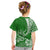 Personalised Polynesian Pacific Bulldog Kid T Shirt With Emerald Hawaii Tribal Tattoo Patterns LT7 - Polynesian Pride