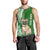 Personalised Polynesian Pacific Bulldog Men Tank Top With Emerald Hawaii Tribal Tattoo Patterns LT7 - Polynesian Pride