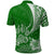 Custom Polynesian Pacific Bulldog Polo Shirt With Emerald Hawaii Tribal Tattoo Patterns LT7 - Polynesian Pride