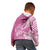 Personalised Polynesian Pacific Bulldog Kid Hoodie With Pink Hawaii Tribal Tattoo Patterns LT7 - Polynesian Pride