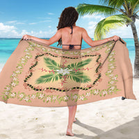 Hawaii Quilt Inspired Collection Aloha Flowers Sarong Maile - Kukui Nut Lei LT7 - Polynesian Pride
