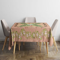 Hawaii Quilt Inspired Collection Aloha Flowers Tablecloth Maile - Kukui Nut Lei LT7 - Polynesian Pride