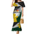 Personalised New Zealand Vs South Africa Rugby Mermaid Dress Rivals - Tribal Style LT7 Women Black Green - Polynesian Pride