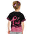 Polynesian Kid T Shirt Plumeria Breast Cancer Awareness Survivor Ribbon Pink LT7 - Polynesian Pride