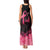 Polynesian Tank Maxi Dress Plumeria Breast Cancer Awareness Survivor Ribbon Pink LT7 - Polynesian Pride