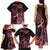 Polynesian Family Matching Tank Maxi Dress and Hawaiian Shirt Breast Cancer RIbbon Butterfly Mix Plumeria Curves Pink LT7 - Polynesian Pride