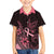 Polynesian Kid Hawaiian Shirt Breast Cancer RIbbon Butterfly Mix Plumeria Curves Pink LT7 - Polynesian Pride