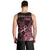 Polynesian Men Tank Top Breast Cancer RIbbon Butterfly Mix Plumeria Curves Pink LT7 - Polynesian Pride