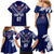 Personalised Samoa Rugby Family Matching Mermaid Dress and Hawaiian Shirt World Cup 2023 Siamupini Siva Tau LT7 - Polynesian Pride