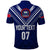 Personalised Samoa Rugby Polo Shirt World Cup 2023 Siamupini Siva Tau LT7 - Polynesian Pride