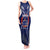 Personalised Samoa Rugby Tank Maxi Dress World Cup 2023 Siamupini Siva Tau LT7 Women Blue - Polynesian Pride