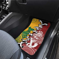 Mate Ma'a Tonga Vs Australia Rugby Personalized Car Mats Special Mascots LT7 - Polynesian Pride