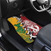 Mate Ma'a Tonga Vs Australia Rugby Personalized Car Mats Special Mascots LT7 - Polynesian Pride
