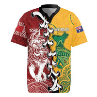 Mate Ma'a Tonga Vs Australia Rugby Personalized Rugby Jersey Special Mascots LT7 Colorful - Polynesian Pride