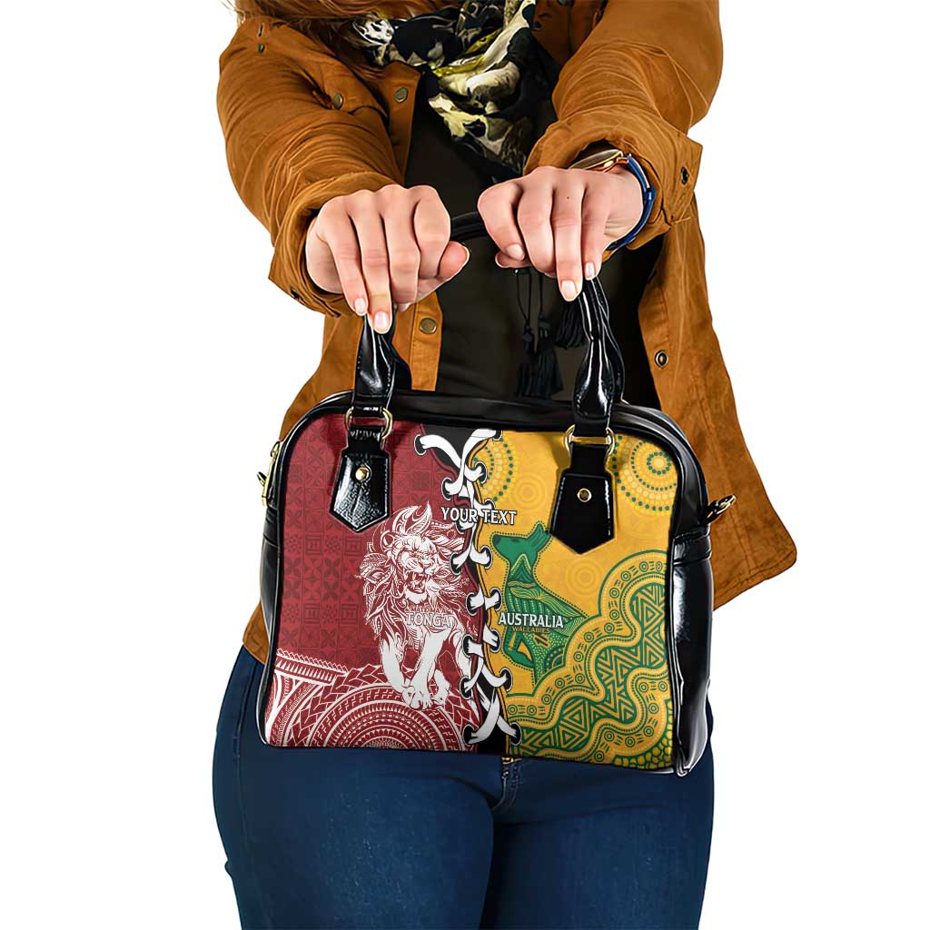 Mate Ma'a Tonga Vs Australia Rugby Personalized Shoulder Handbag Special Mascots LT7 One Size Colorful - Polynesian Pride
