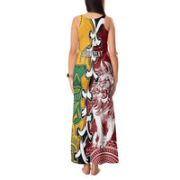 Mate Ma'a Tonga Vs Australia Rugby Personalized Tank Maxi Dress Special Mascots LT7 - Polynesian Pride