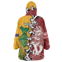 Mate Ma'a Tonga Vs Australia Rugby Personalized Wearable Blanket Hoodie Special Mascots LT7 - Polynesian Pride