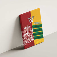 Australia - Tonga Rugby Custom Canvas Wall Art Minimalist Dynamic LT7 - Polynesian Pride
