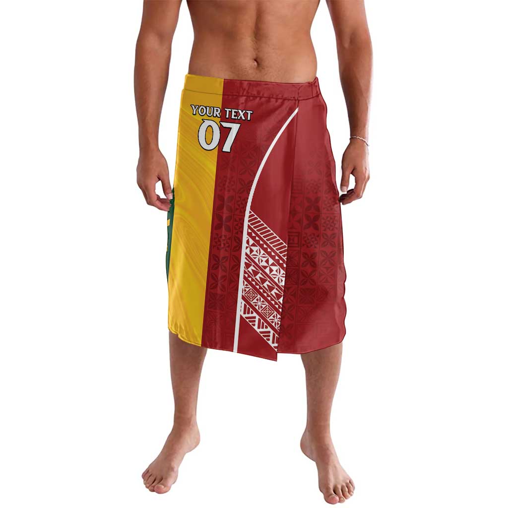 Australia - Tonga Rugby Custom Lavalava Minimalist Dynamic LT7 Colorful - Polynesian Pride