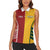 Australia - Tonga Rugby Custom Women Sleeveless Polo Shirt Minimalist Dynamic